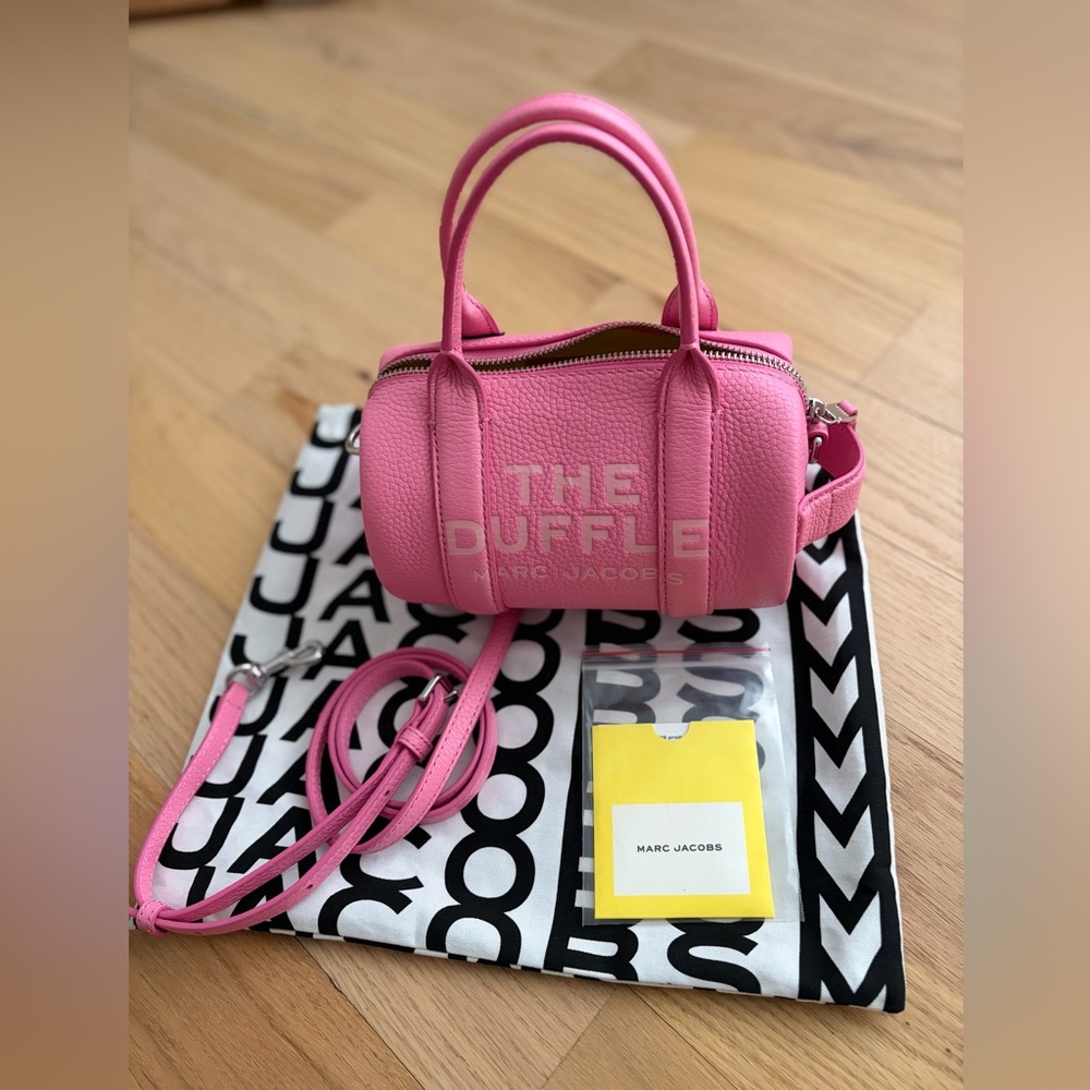 Marc Jacobs Pink Duffle Bag